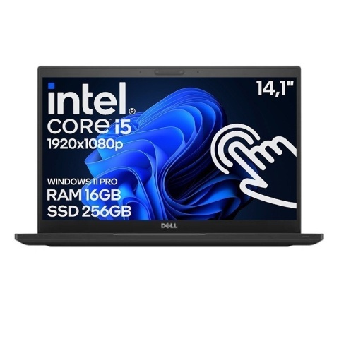 Dotykowy Laptop Dell Latitude 7490 Carbon Core i5 8GEN 16GB 256SSD Win11 A-