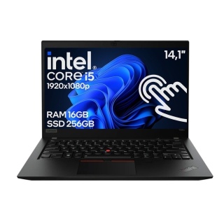 Dotykowy Laptop Lenovo ThinkPad T490S Core i5 8GEN 16GB 256SSD Win11 A-