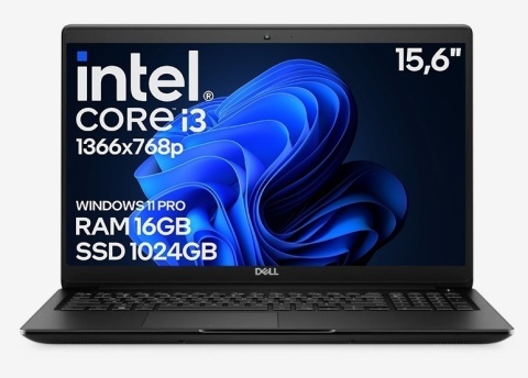 15" Dell 3500 Core i3 8GEN 16GB 1TB SSD A