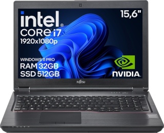 Laptop Fujitsu Celsius H7510 Core i7 10GEN 32GB 512GB SSD Win11 A