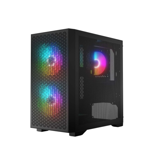 Obudowa LOGIC DART PRO ARGB MINI USB 3.0 x 2 USB-C x 1 czarna