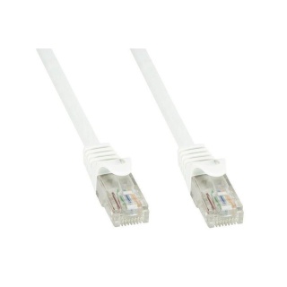 Patchcord 100% miedź TechlyPro Cat.6 U/UTP, 0,5 m, biały