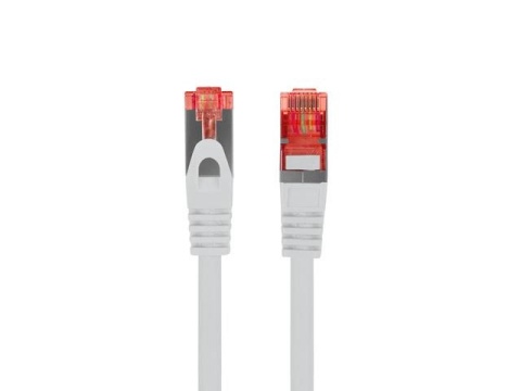 Patchcord Lanberg S/FTP kat.6 1m LSZH CU fluke passed szary