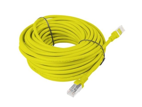 Patchcord Lanberg UTP kat.6 15m żółty