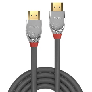 Kabel HDMI 2.0 LINDY High Speed M/M 0,5m szary/cromo