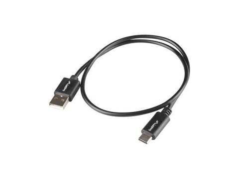 Kabel USB 2.0 Lanberg Type-C(M) - AM 1.8m czarny QC 3.0 BOX