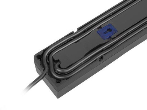Listwa zasilająca Armac Z5 3m 5x 230V PL 10A organizer kabla czarna