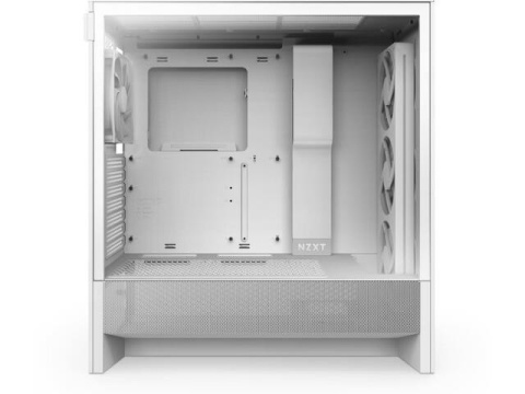 Obudowa NZXT H5 Flow RGB (2024) Midi Tower z oknem Biała
