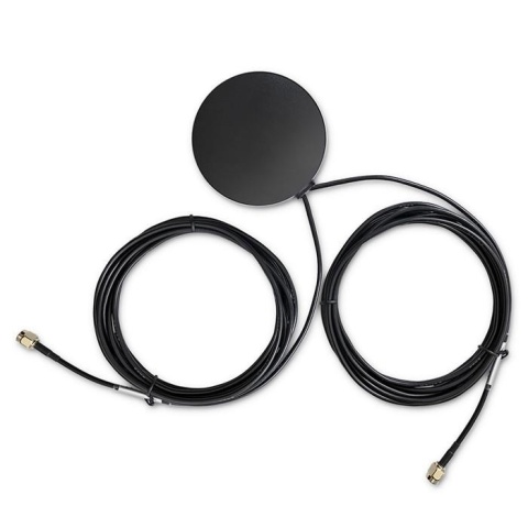 Antena GPS Qoltec +4G GLONASS dookólna | 28dBi | 50W | 2 x SMA męski | Zewnętrzna