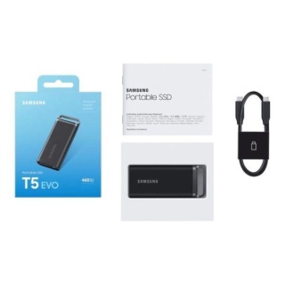 Dysk SSD zewnętrzny Samsung T5 EVO Portable 8TB (460/460 MB/s) USB 3.0 Black