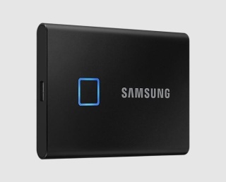 Dysk SSD zewnętrzny Samsung T7 Portable Touch 1TB (1050/1000 MB/s) USB 3.1 Black