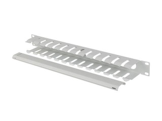 Organizer kabli Lanberg AK-1704-S 19" 1U z zaślepką typ A szary