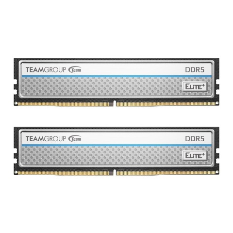 Pamięć DDR5 Team Group ELITE Plus 16GB (2x8GB) 5200MHz CL42 1,1V Silver