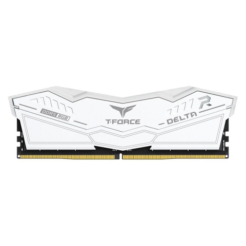 Pamięć DDR5 Team Group T-FORCE DELTA RGB 32GB (2x16GB) 6400MHz CL32 1,35V Biała