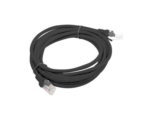 Patchcord Lanberg UTP kat.5e 3m czarny