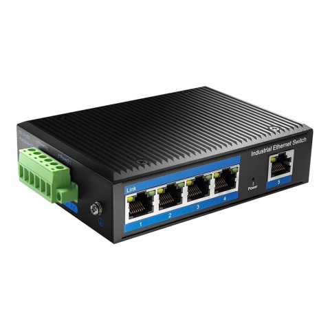 Switch niezarządzalny przemysłowy Cudy IF1005P 5x10/100Mbps PoE