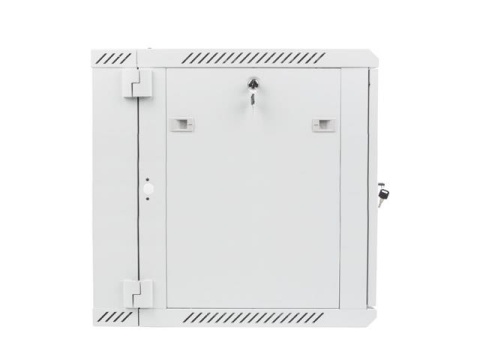 Szafa instalacyjna Rack dwusekcyjna wisząca 19" 12U 600x600 szara Lanberg (flat pack)