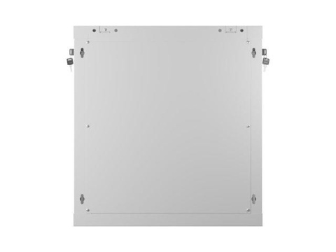 Szafa instalacyjna Rack wisząca 19" 12U 600x450 szara drzwi perforowane Lanberg (flat pack)