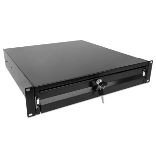 Szuflada Intellinet Rack 19" 2U 466mm z zamkiem