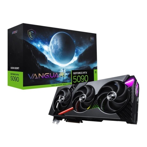 Karta VGA MSI GeForce RTX 5090 32G VANGUARD SOC 32GB GDDR7 512bit HDMI+3xDP PCIe5.0
