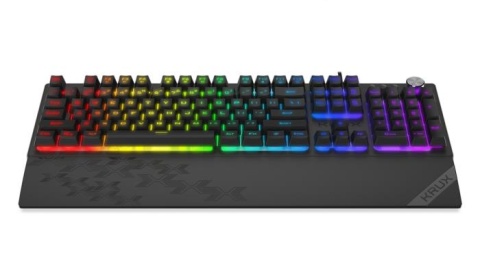 Klawiatura przewodowa Krux Frost RGB czarna