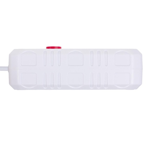 Listwa zasilająca Maclean MCE387 W, przedłużacz 2 gniazda + 3xUSB, 110-240V AC 50/60Hz, 2.1A max 2500W, 1.5m, biała