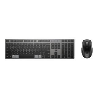 Zestaw bezprzewodowy klawiatura + mysz HP 720 Multi Rechargeable czarny