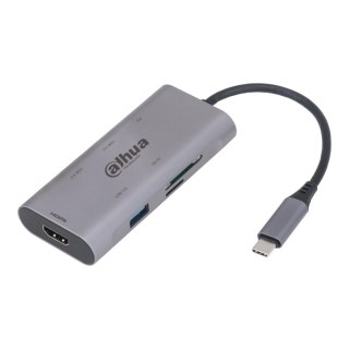 Stacja dokująca Dahua TC37 4K HDMI 3xUSB-A 2xUSB-C SD/TF