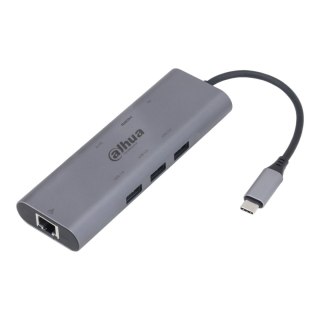 Stacja dokująca Dahua TC38 4K HDMI 3xUSB-A 2xUSB-C SD/TF RJ-45