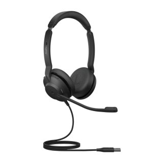 Słuchawki przewodowe z mikrofonem Jabra Evolve2 30 USB-A MS Stereo Black