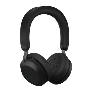 Słuchawki z mikrofonem Jabra Evolve2 75 Link380a UC Stereo Czarne bezprzewodowe