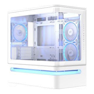 Obudowa Asus PRIME AP202 TG ARGB WHITE mATX z oknem bez zasilacza