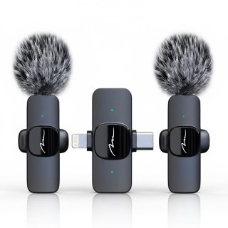 Zestaw mikrofonów krawatowych Media-Tech Micro-Mic Duo MT416