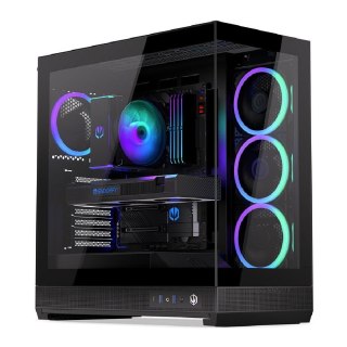 Obudowa Endorfy Fishtank 6000 Corona (EY2A025) z oknem bez zasilacza czarna
