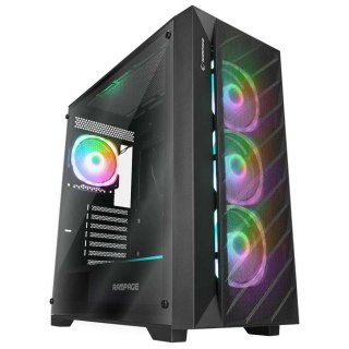 Obudowa Rampage PRIME Mesh 4x wentylator ARGB + hub E-ATX