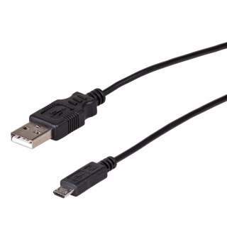 Kabel USB 2.0 Akyga AK-USB-21 USB A (M) - micro USB B (M) 1m czarny