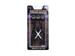 Kabel USB Natec Extreme Media NKA-0614 Micro BM->AF USB 2.0 OTG 0,15m (blister)