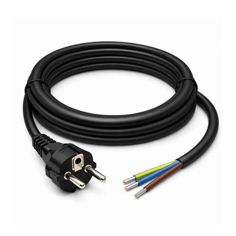 Kabel zasilający Qoltec SCHUKO CEE 7/7 (E/F) | | 3*1.5mm2 | 1.8m