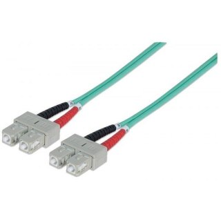 Światłowód krosowy TechlyProPro SC-SC duplex 50/125 OM3, MM 1m