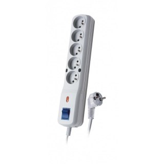 Listwa zasilająca Lestar LF-530WA 5+ 3m szara