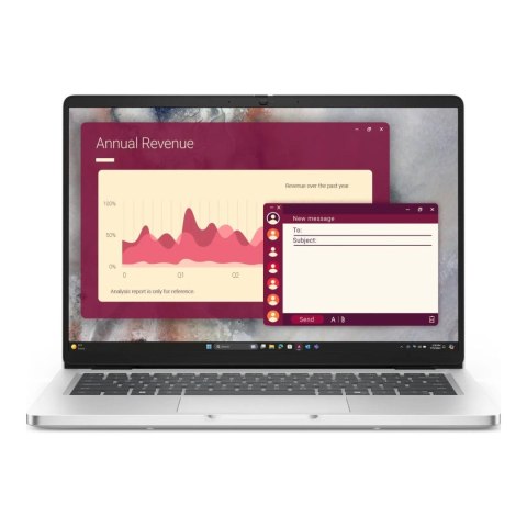 Notebook Dell Pro 14 PC14250 14"FHD+/Ultra 5 220U/16GB/SSD512GB/Intel/11PR Black 3Y ProSupport