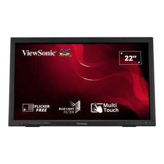 Monitor przenośny dotykowy ViewSonic 21,5" Touch TD2223-2 (VS18311) HDMI VGA DVI-D 2xUSB USB-B głośniki 2x2W