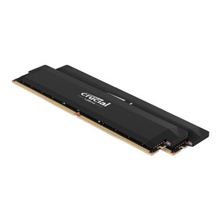 Pamięć DDR5 Crucial Pro OC Gaming Memory 64GB (2x32GB) 6000MHz CL40 1,35V Black