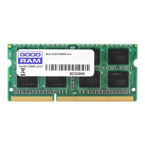 Pamięć SODIMM DDR3 GOODRAM 8GB PC3-12800 1600Mhz 1,35V Low Voltage