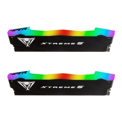 Pamięć DDR5 Patriot Viper Xtreme 5 RGB 48GB (2x24GB) 8000 MHz CL38 1,45V Intel XMP 3.0