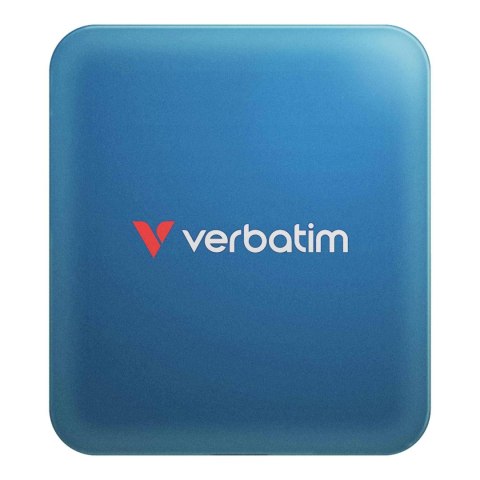 Dysk SSD zewnętrzny Verbatim SnapBack 2TB USB-C 3.2 Gen 2x2 niebieski
