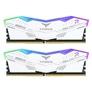 Pamięć DDR5 Team Group T-FORCE DELTA Alpha RGB 32GB (2x16GB) 6000MHz CL38 1,25V Biała
