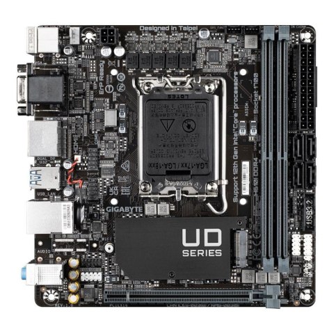 Płyta Gigabyte H610I DDR4 /H610/DDR4/SATA3/M.2/USB3.0/PCIe4.0/s.1700/mITX