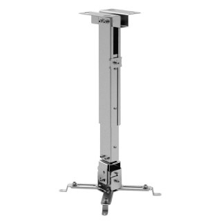 Uchwyt sufitowy Maclean MC-581 do projektora 43-65cm 20kg srebrny