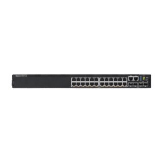Switch zarządzalny Dell EMC PowerSwitch N2224PX-ON, 24x1/2.5G, PoE 30W/60W, 4x25G, 2x40G Stacking, 1xAC PSU, IO/PS airflow, OS6